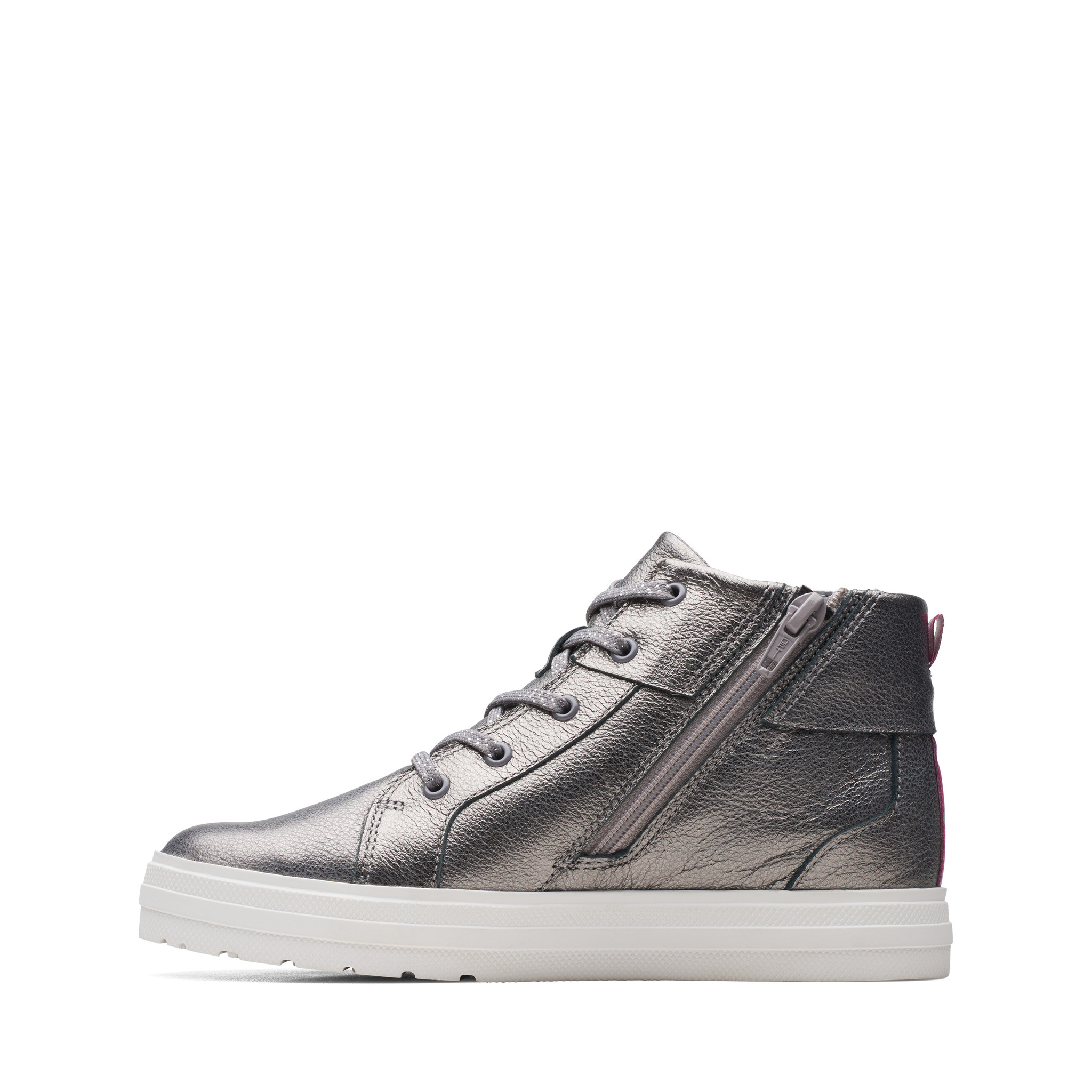 Clarks Nova City Gun Metal Youth