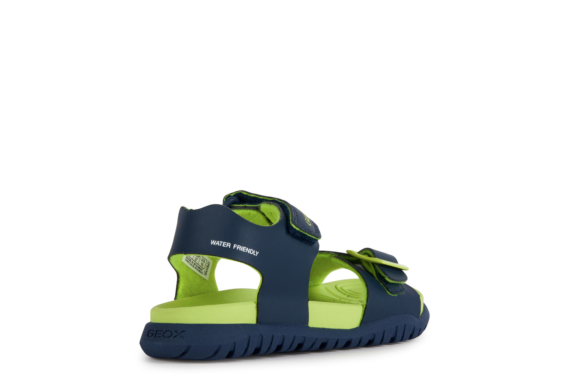 Geox Fusbetto Navy/Lime