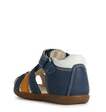 Geox Macchia Navy/Dark Yellow