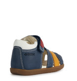 Geox Macchia Navy/Dark Yellow