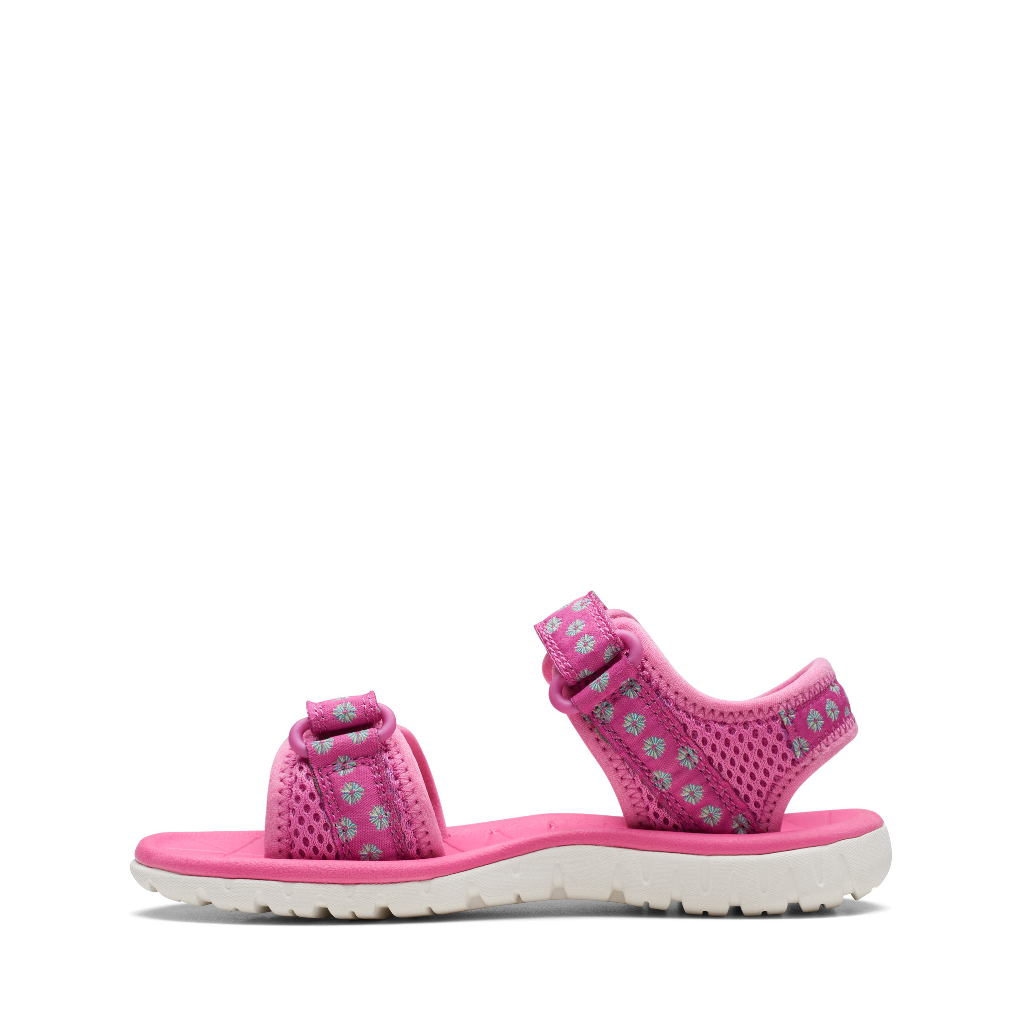 Clarks Surfing Tide Hot Pink Youth