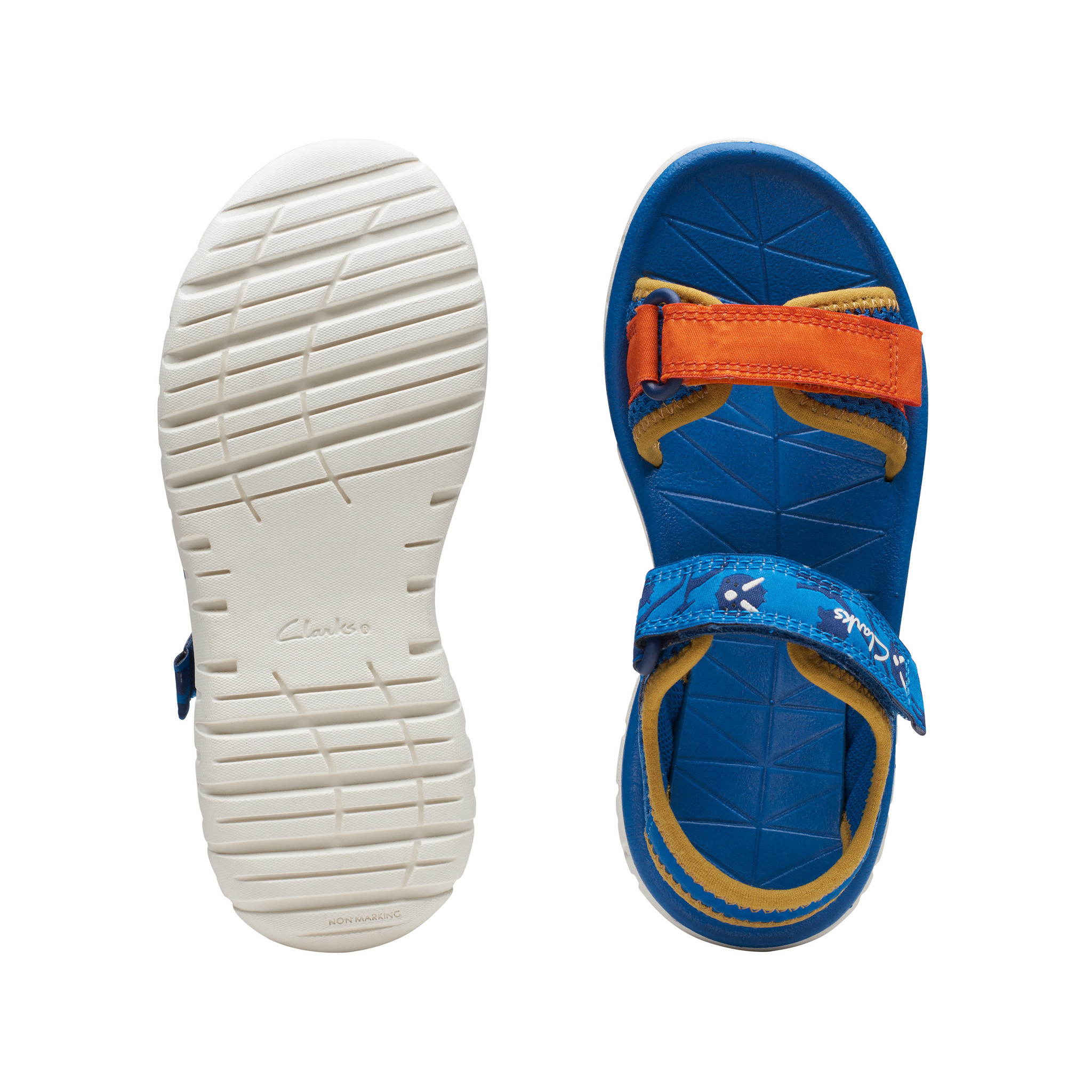 Clarks Surfing Tide Blue Junior