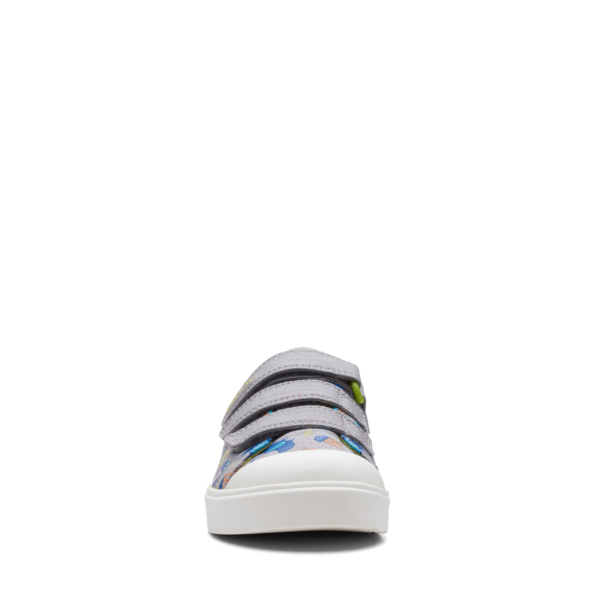 Clarks City Bright Grey Combi Infant