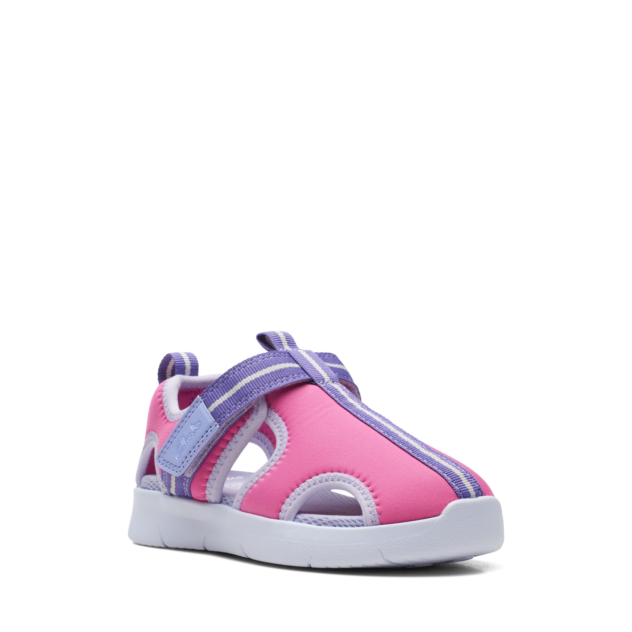 Clarks Ath Water Pink Synthetic Junior