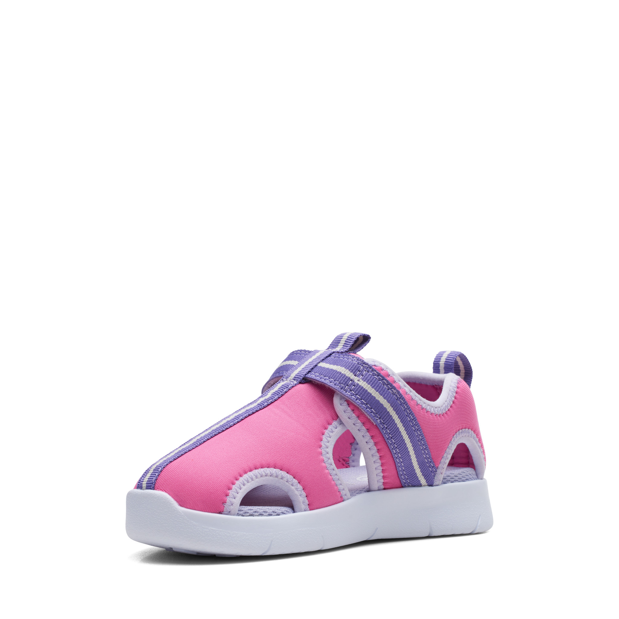 Clarks Ath Water Pink Synthetic Junior