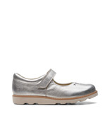 Clarks Crown Jane Metallic Junior