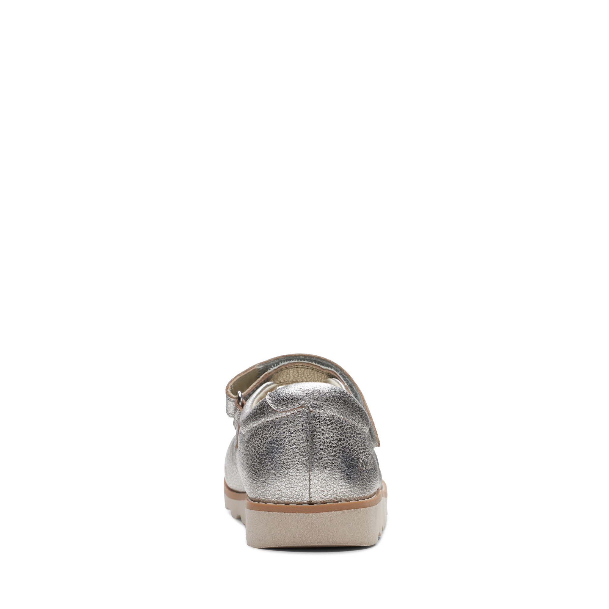 Clarks Crown Jane Metallic Junior