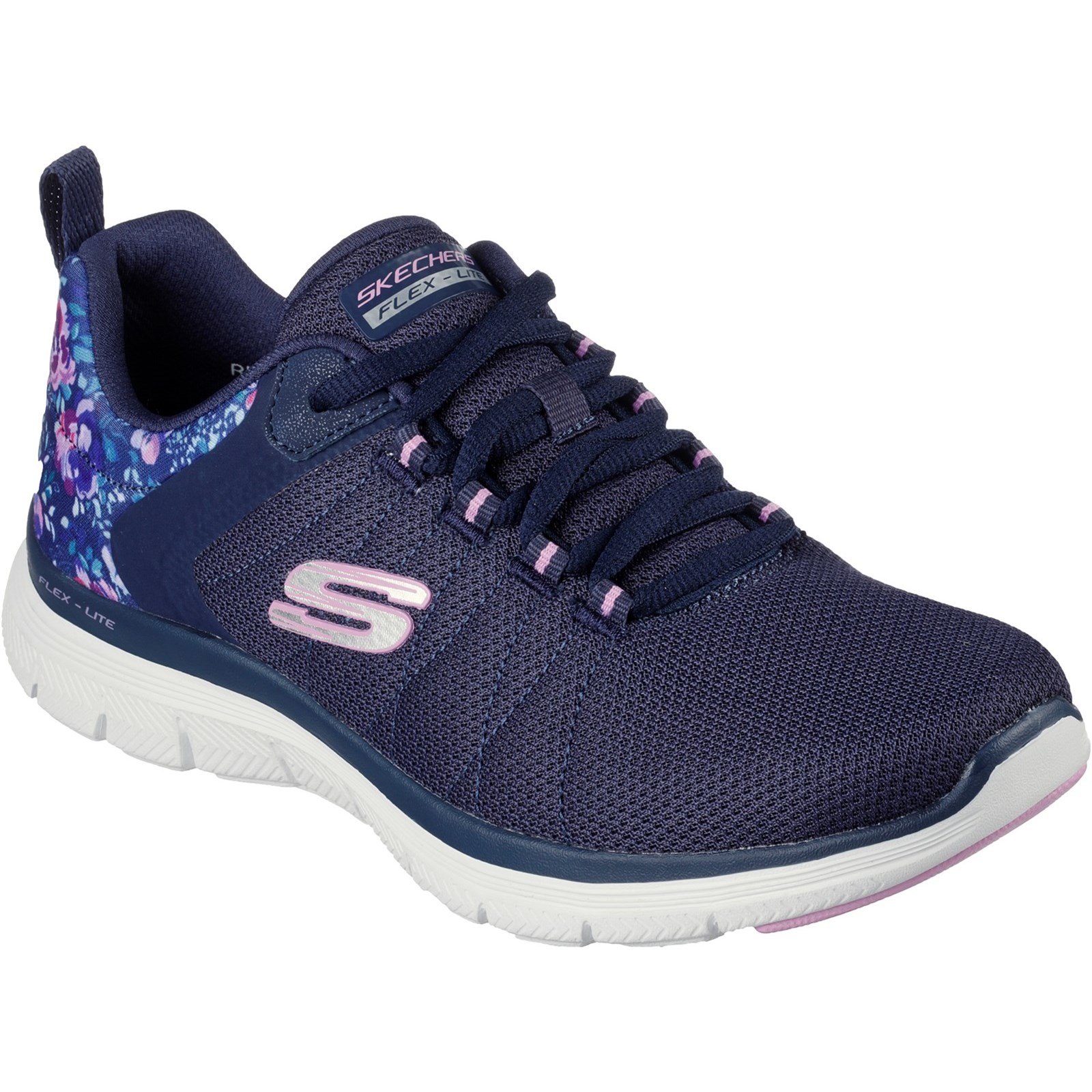 Skechers Flex Appeal Let it Blossom Navy/Multi