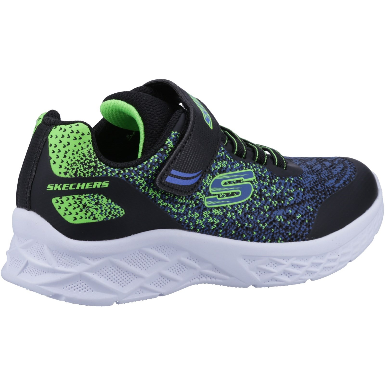 Skechers Microspec 2.0 Black/Blue/Lime