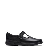 Clarks Jazzy Tap Black Leather