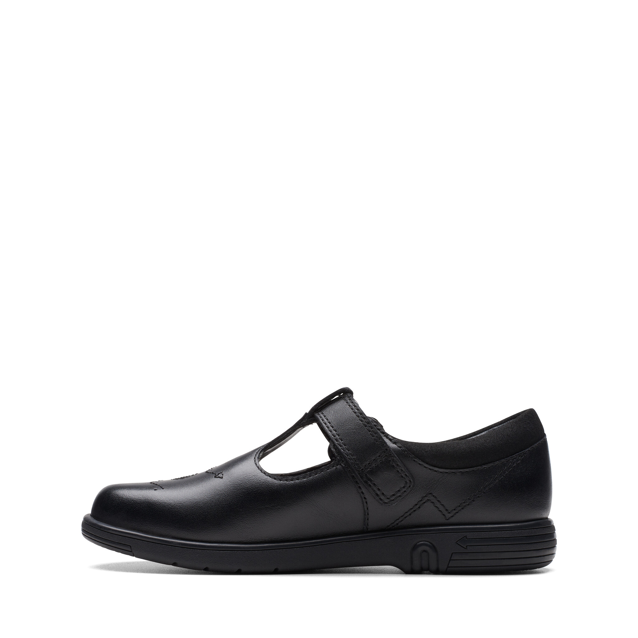 Clarks Jazzy Tap Black Leather