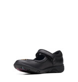 Clarks Relda Sea Infant Black Leather