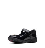 Clarks Relda Sea Infant Black Patent