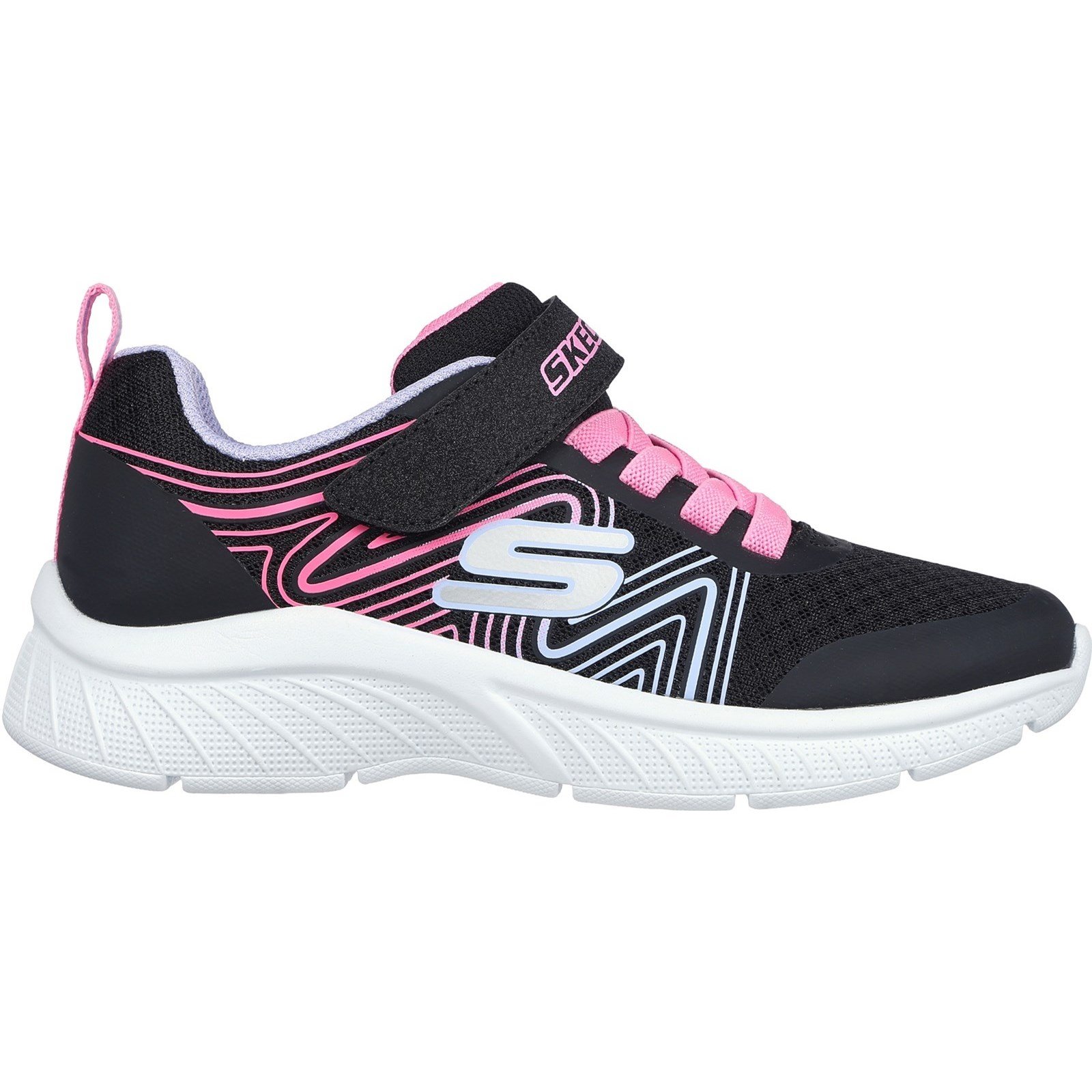 Skechers Microspec Plus Sweet Swirl Black/Multi