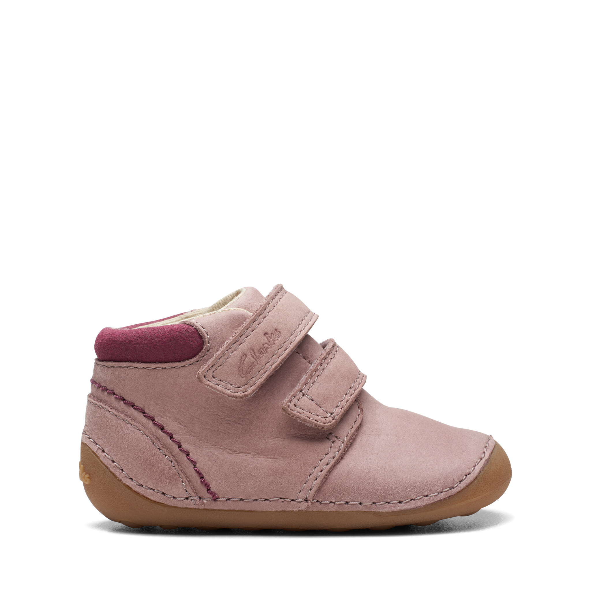 Clarks Tiny Play Dusty Pink