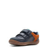 Clarks Flash Den Navy Combi Infant