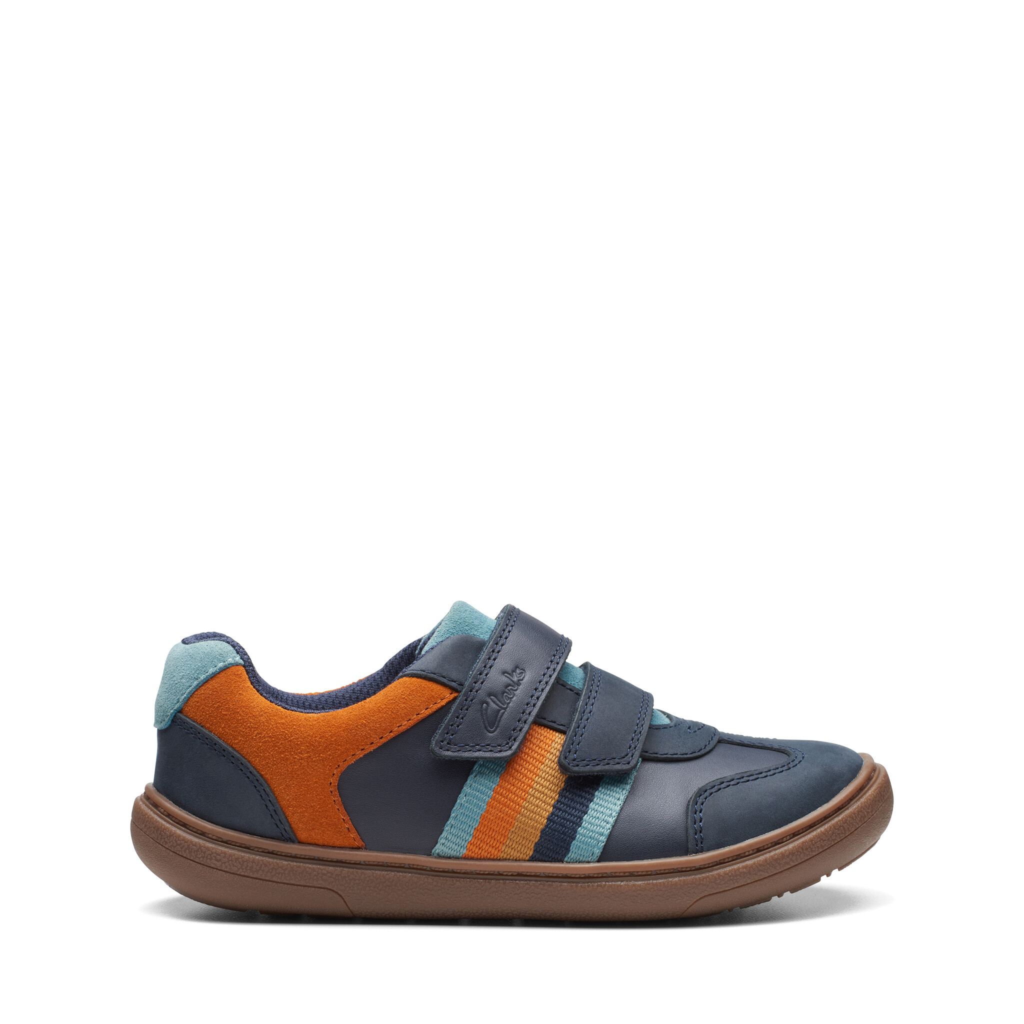 Clarks Flash Den Navy Combi Junior