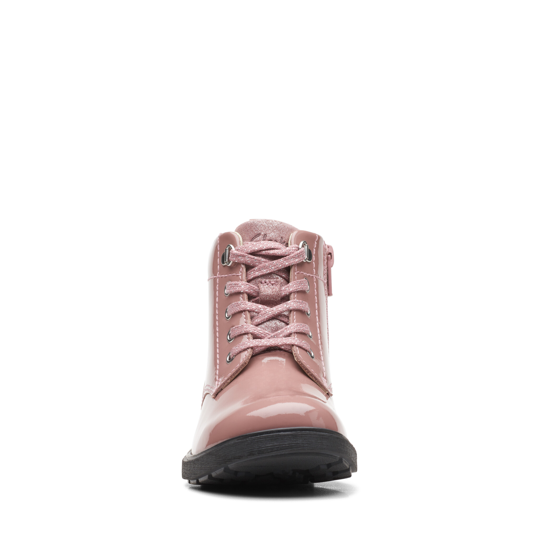 Clarks Astrol Lace Pink Patent