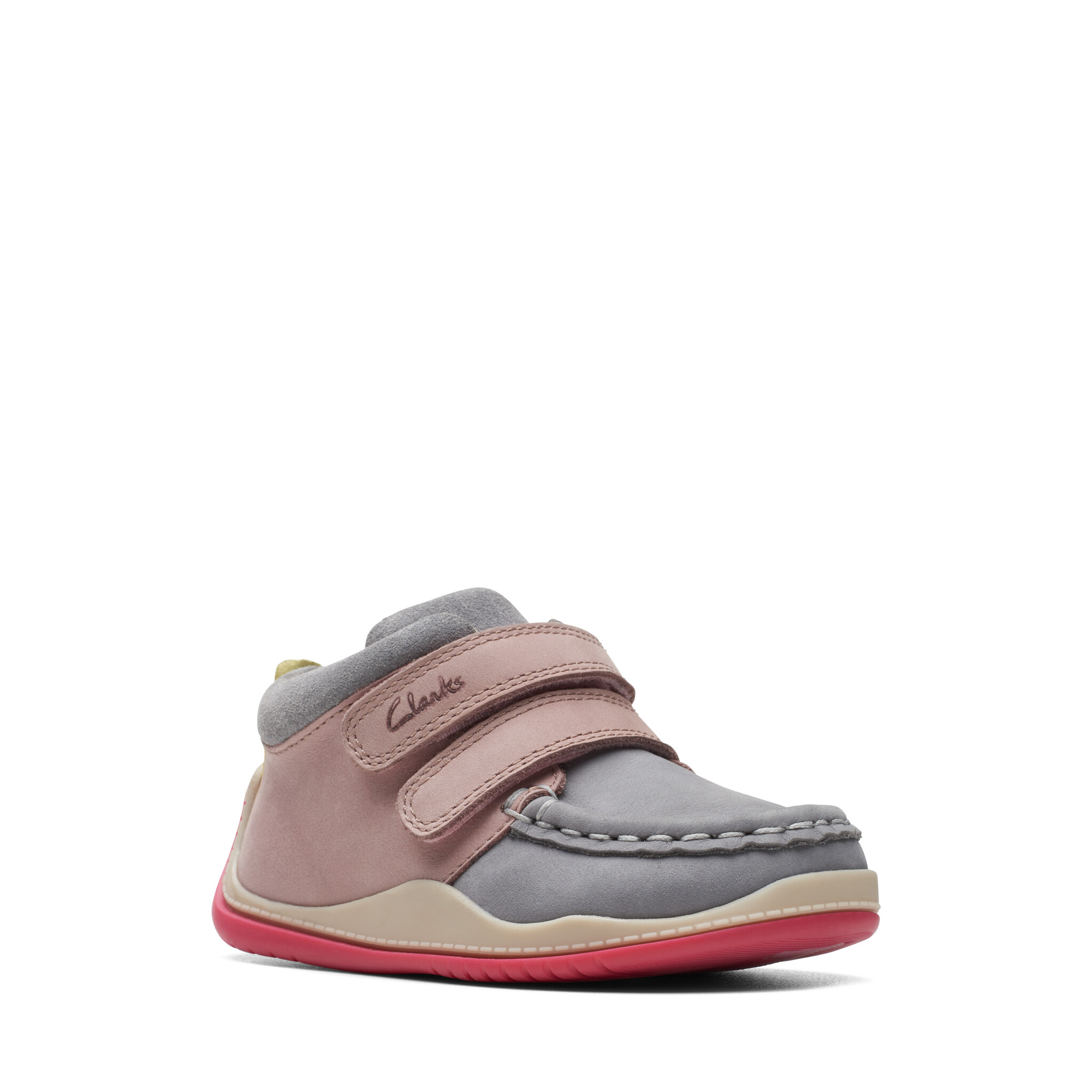 Clarks Noodle Play T Grey/Pink