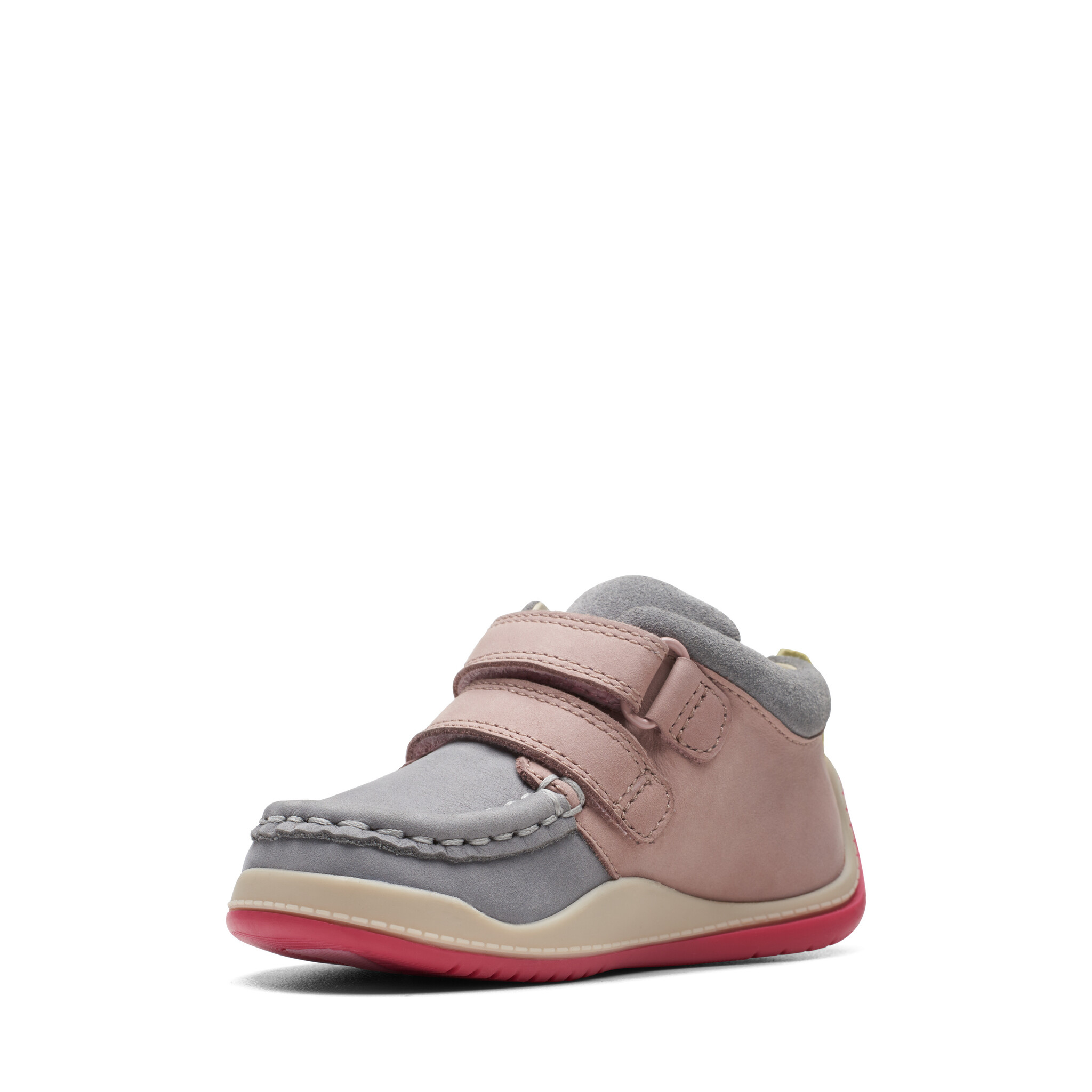 Clarks Noodle Play T Grey/Pink