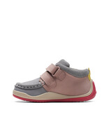 Clarks Noodle Play T Grey/Pink