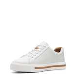 Clarks Un Maui Lace White Leather