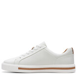 Clarks Un Maui Lace White Leather