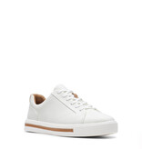 Clarks Un Maui Lace White Leather