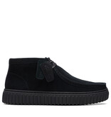 Clarks Torhill Hi Black Suede