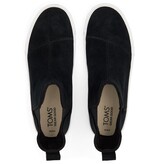 Toms Fenix Platform Chelsea Black Suede