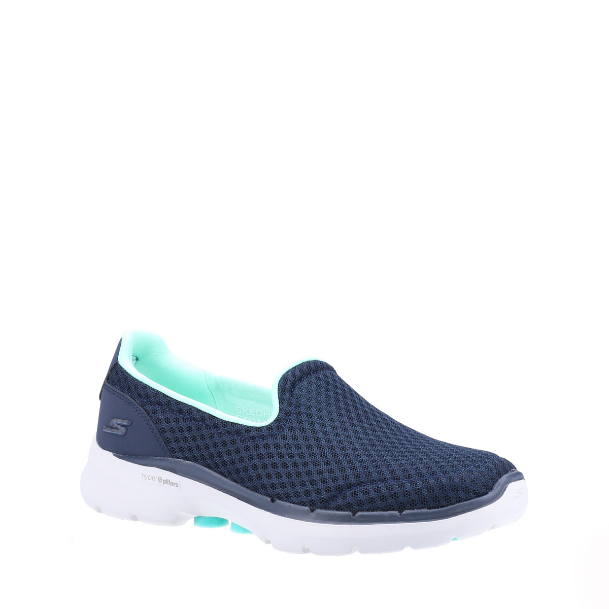 Skechers Go Walk Big Splash Navy/Turquoise