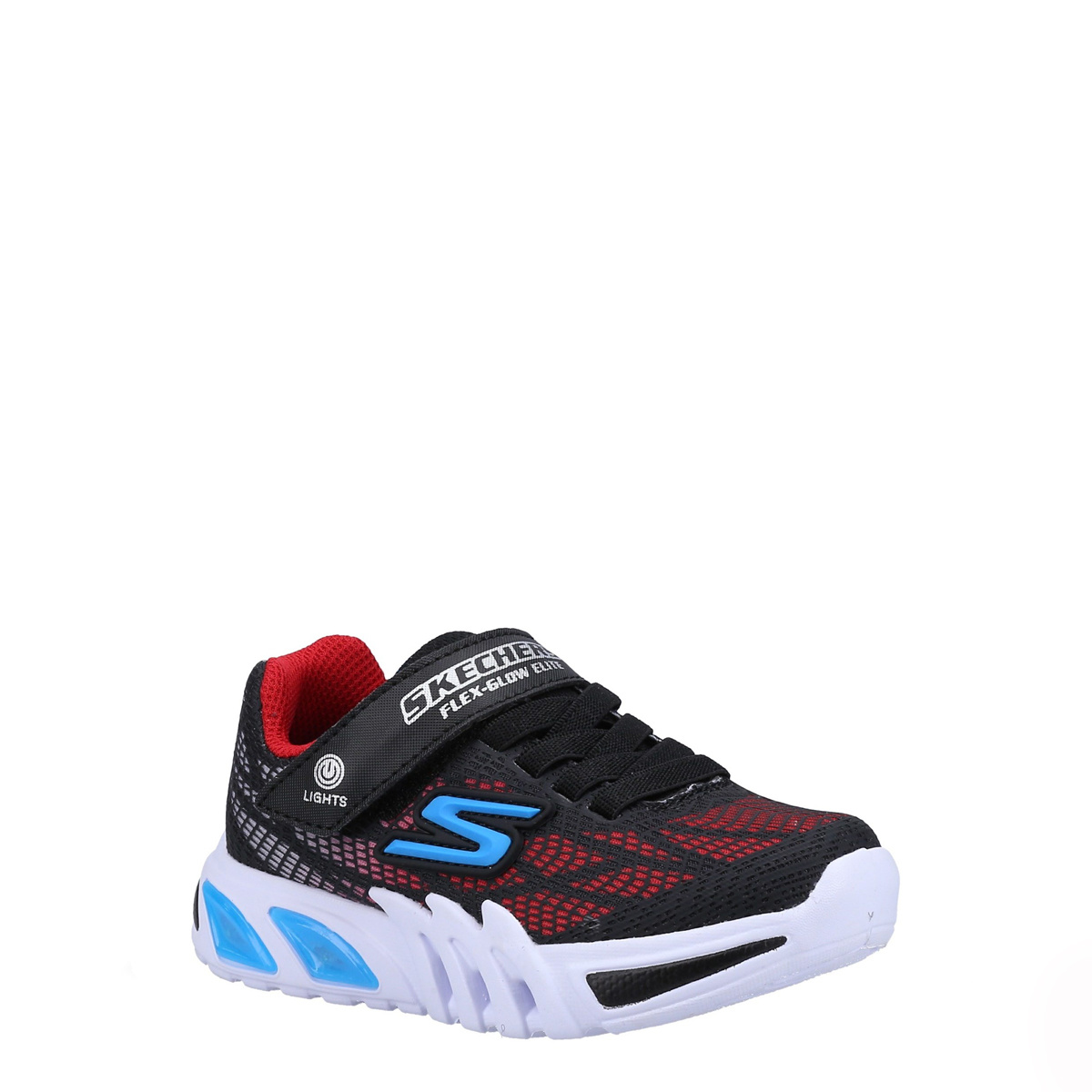 Skechers Flex Glo Elite Vorlo Black/Red/Blue