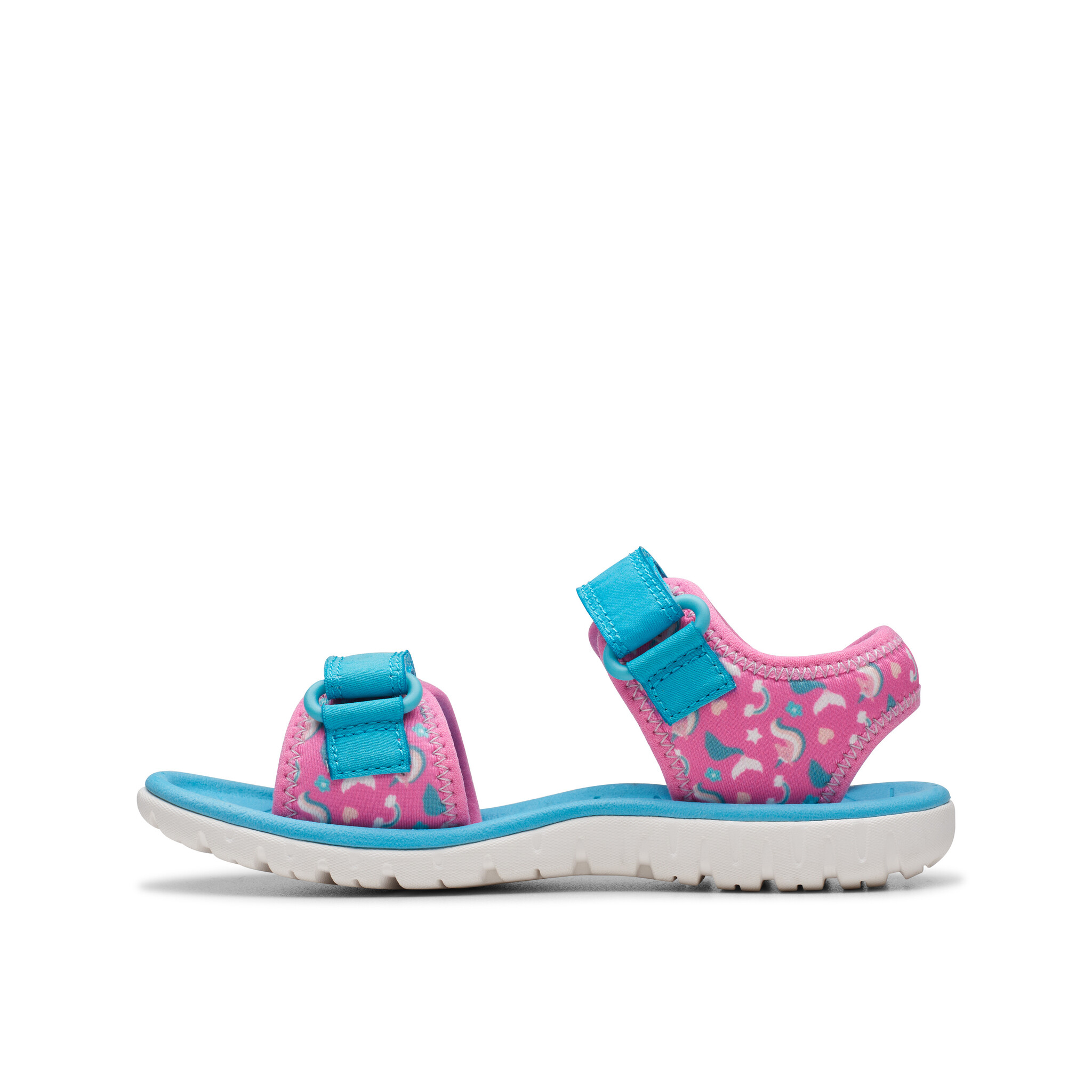 Clarks Surfing Tide Hot Pink Junior