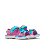 Clarks Surfing Tide Hot Pink Junior