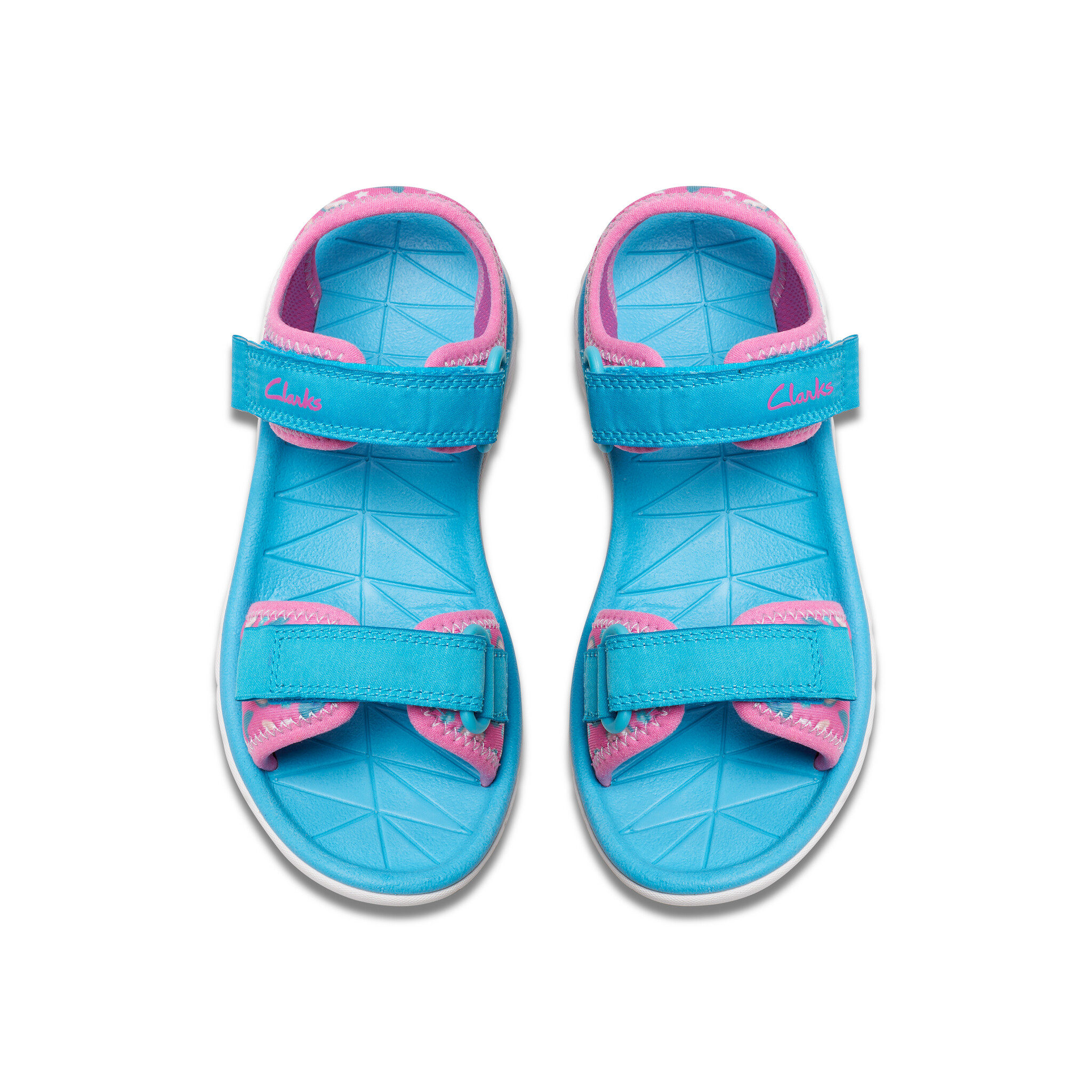 Clarks Surfing Tide Hot Pink Junior