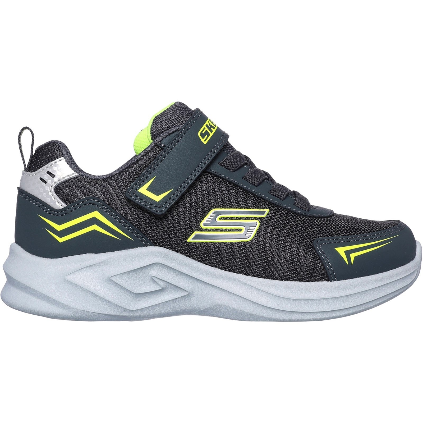 Skechers Mazematics Charcoal/Yellow