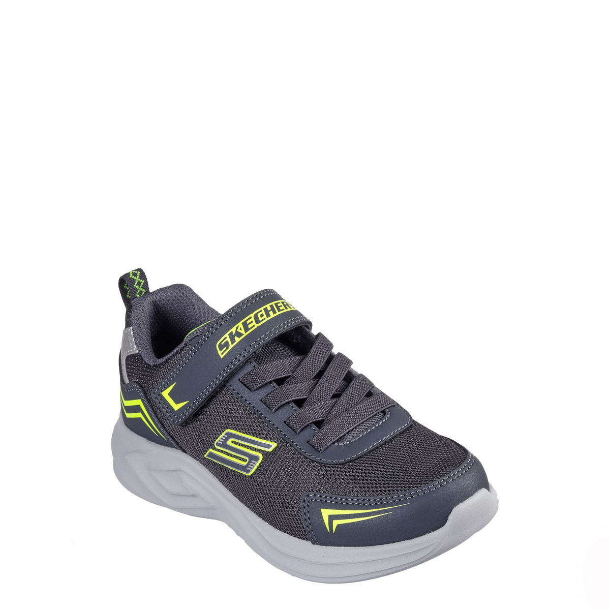 Skechers Mazematics Charcoal/Yellow