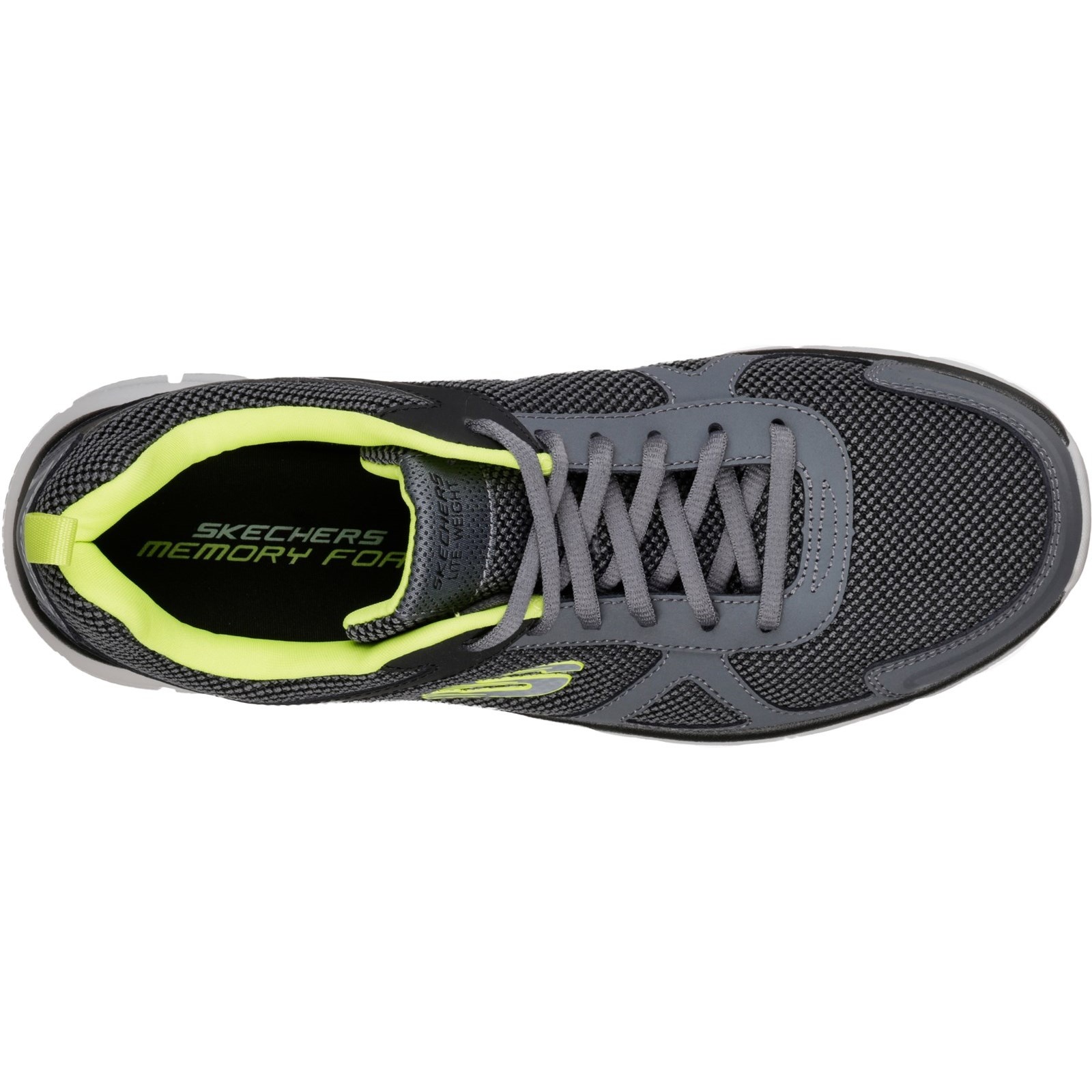 Skechers Track Bucolo Charcoal/Lime