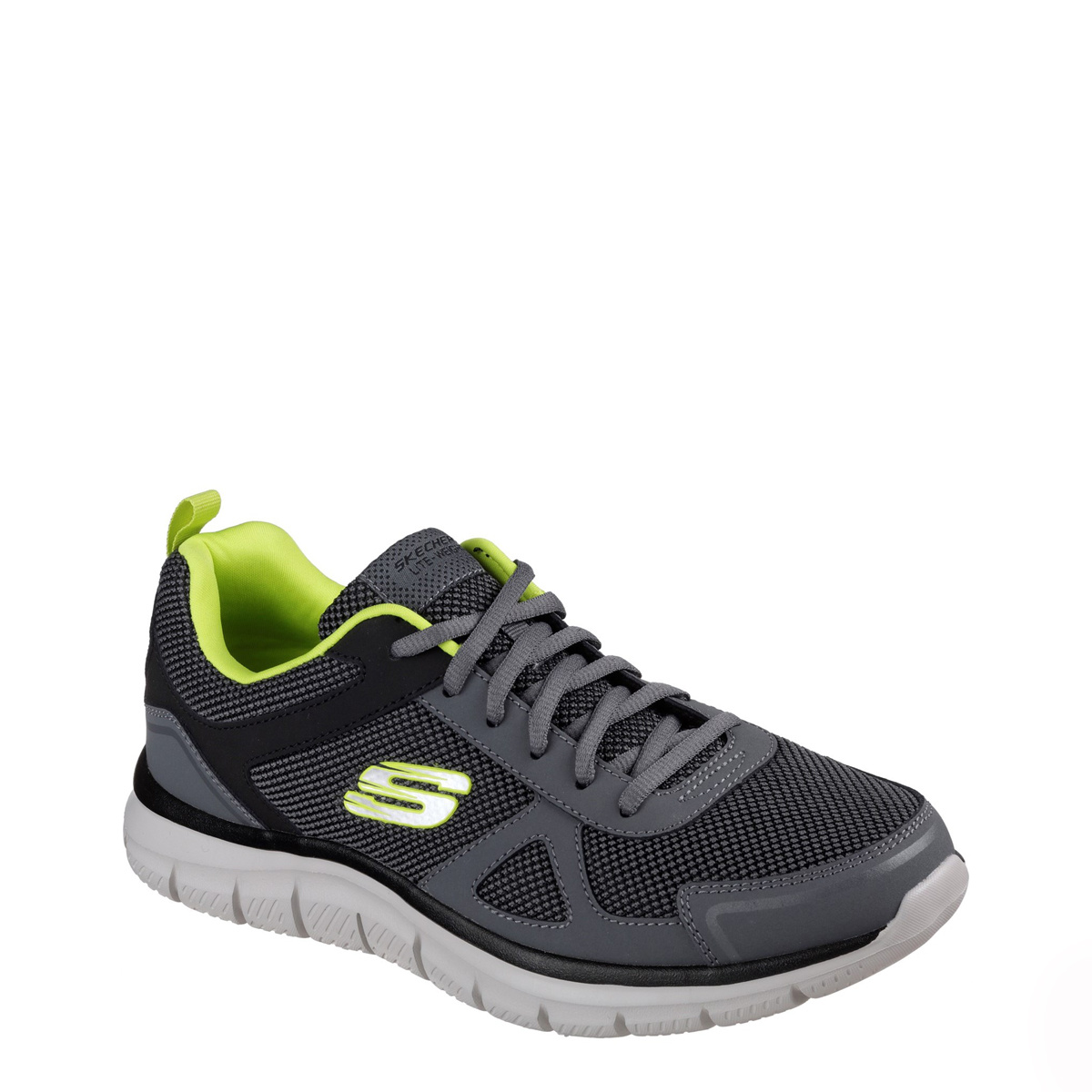 Skechers Track Bucolo Charcoal/Lime