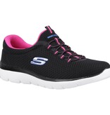 Skechers Summits Black/Hot Pink