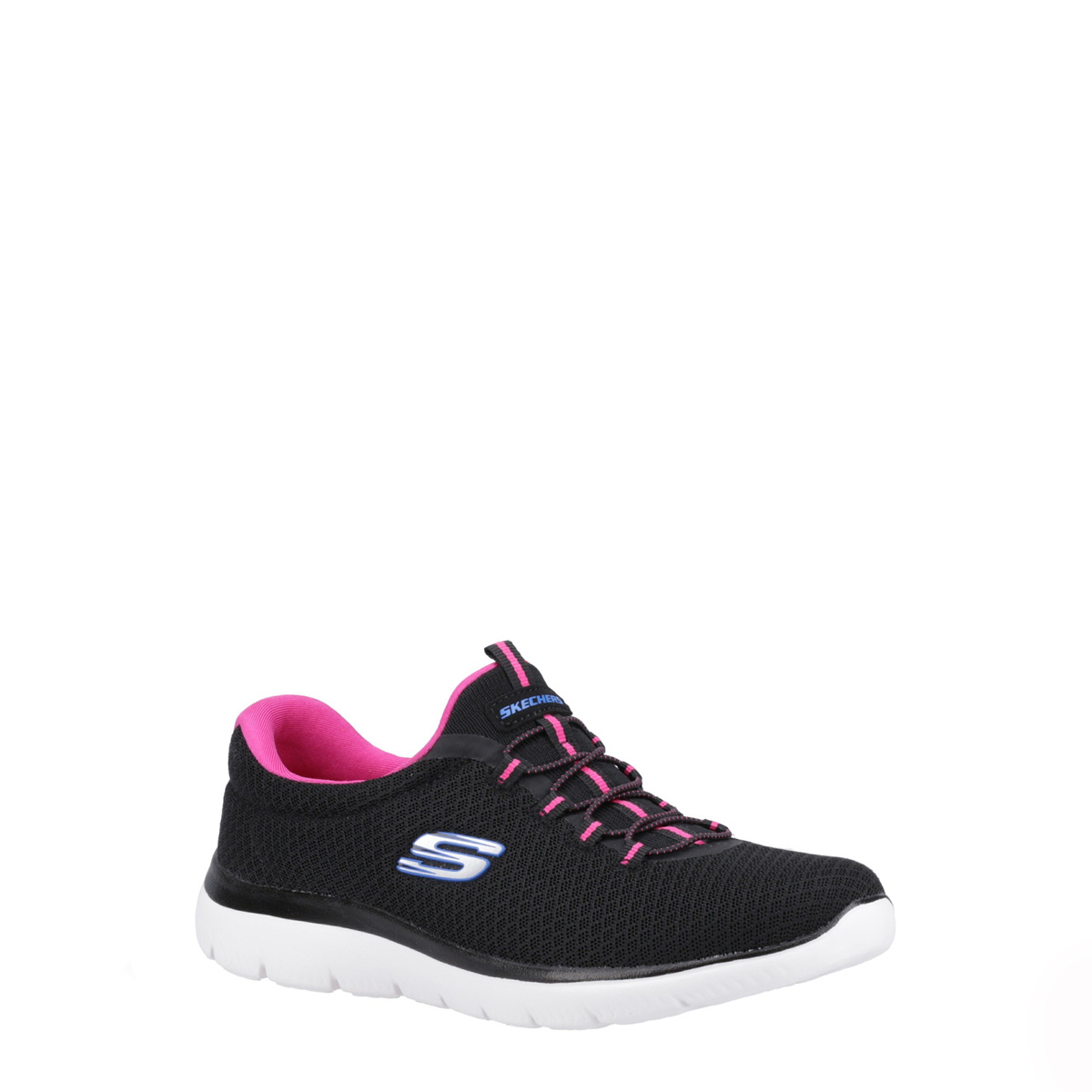 Skechers Summits Black/Hot Pink