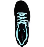 Skechers Graceful Get Connected Black/Turquoise