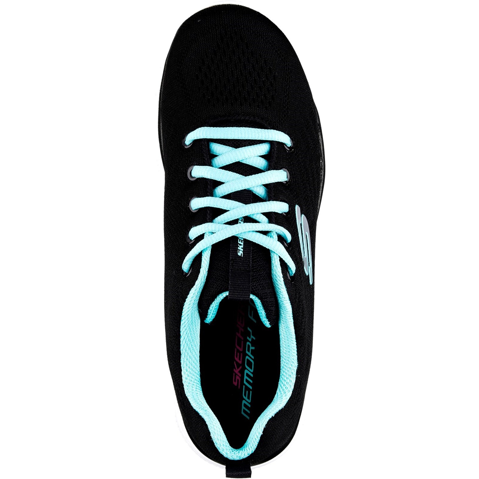 Skechers Graceful Get Connected Black/Turquoise