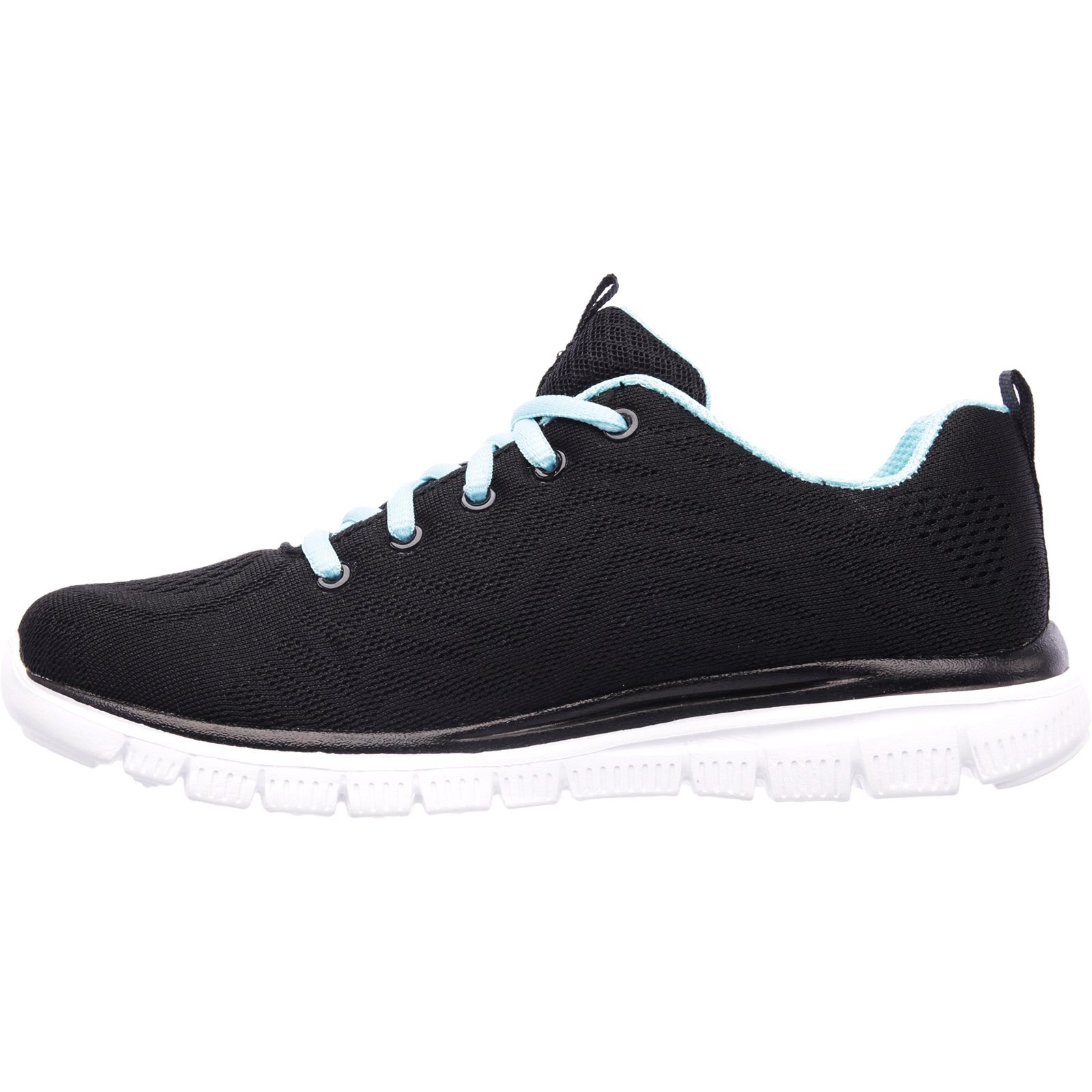 Skechers Graceful Get Connected Black/Turquoise