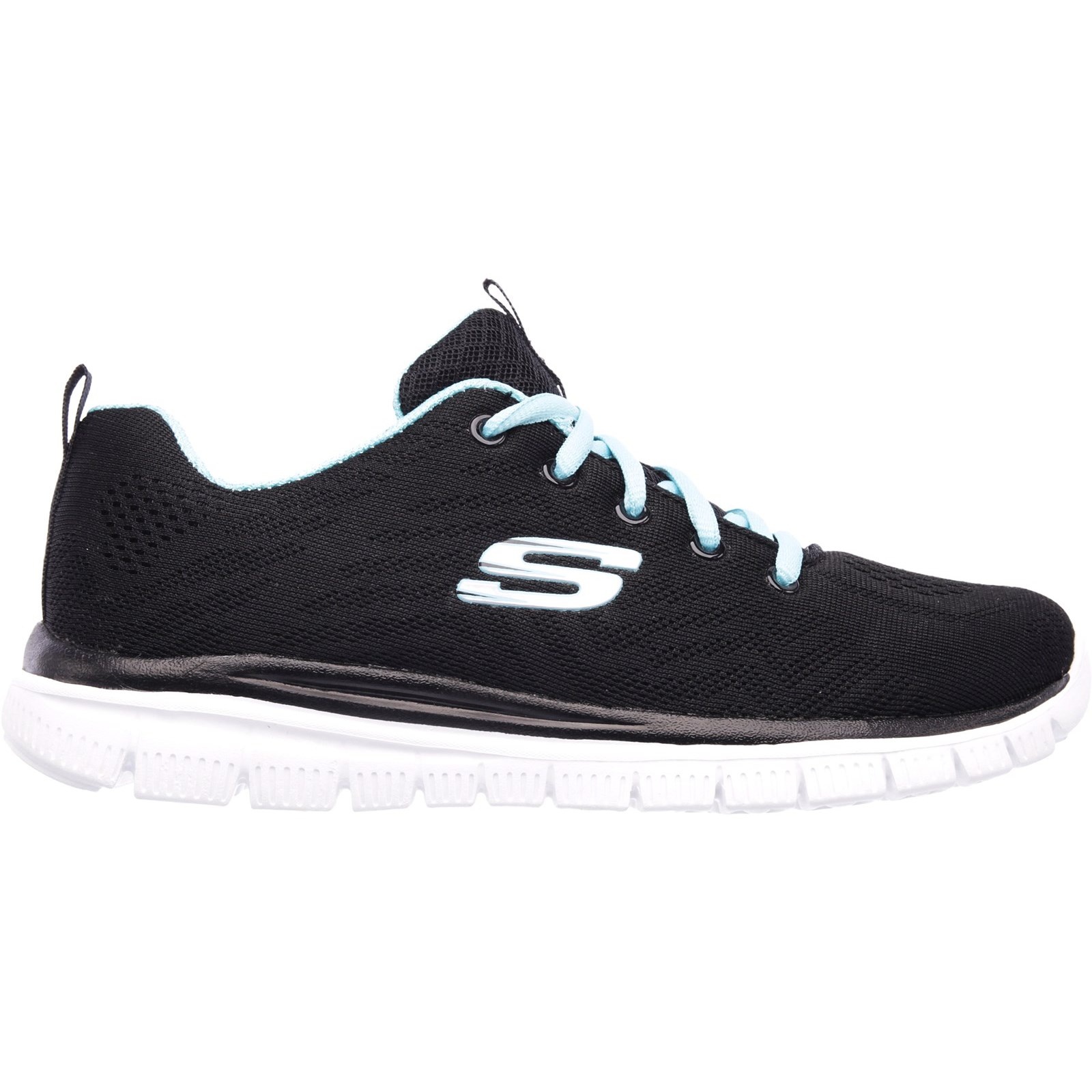 Skechers Graceful Get Connected Black/Turquoise