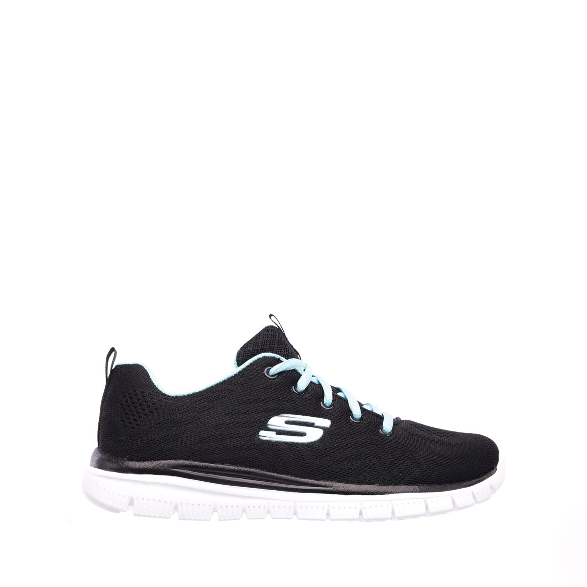Skechers Graceful Get Connected Black/Turquoise