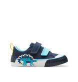 Clarks Foxing Tail Navy Combi Infant