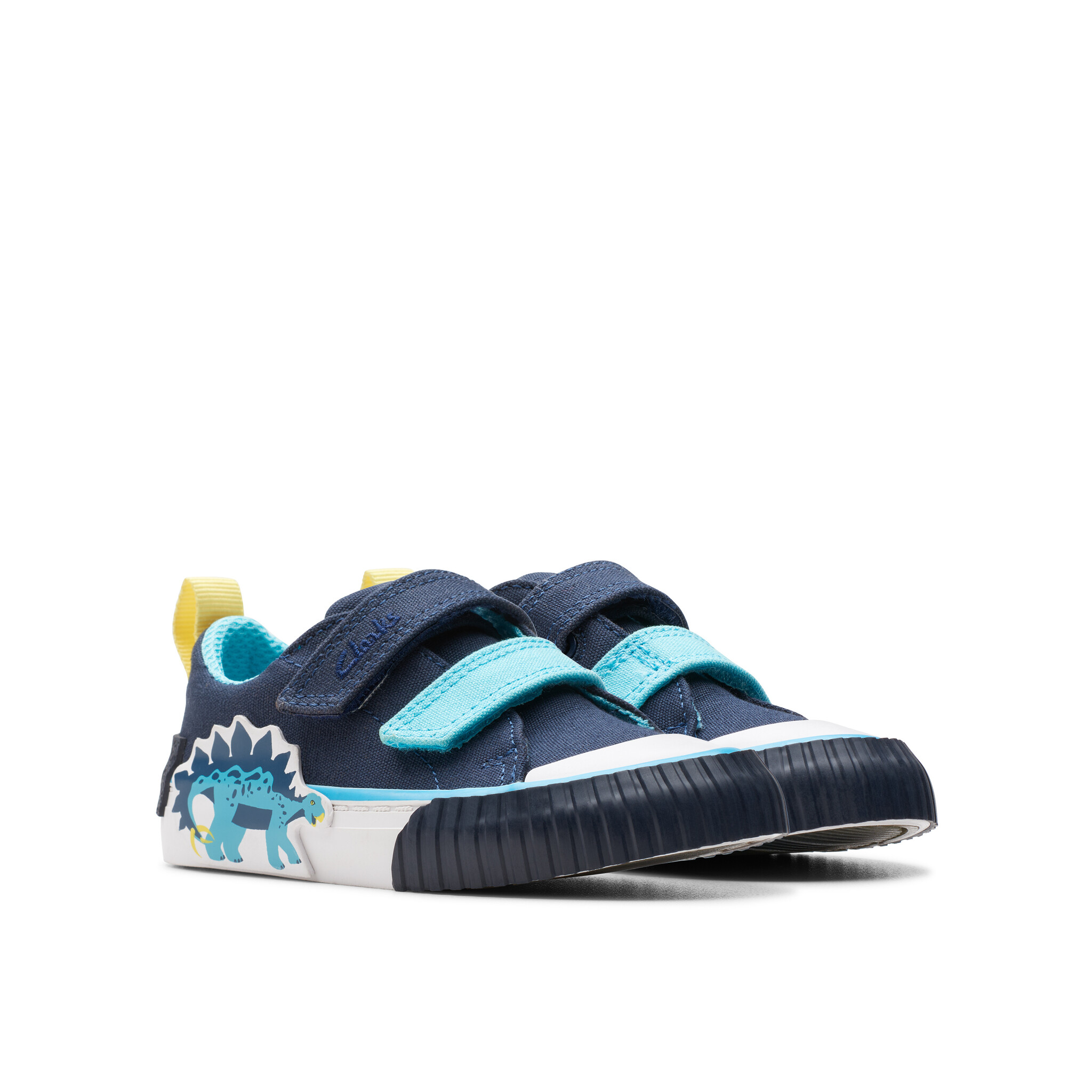 Clarks Foxing Tail Navy Combi Infant