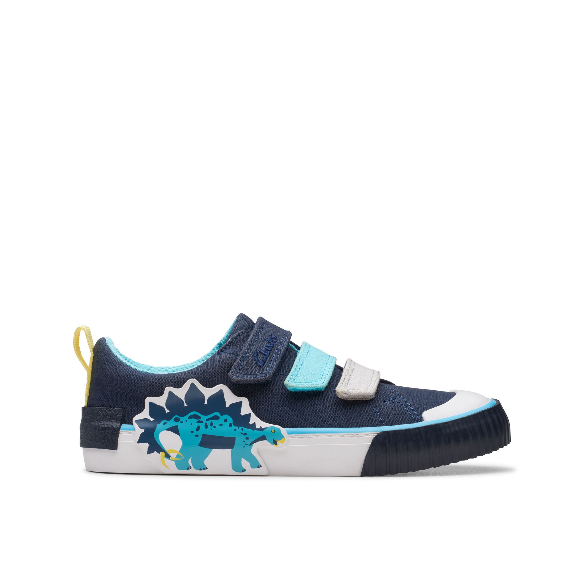 Clarks Foxing Tail Navy Combi Junior