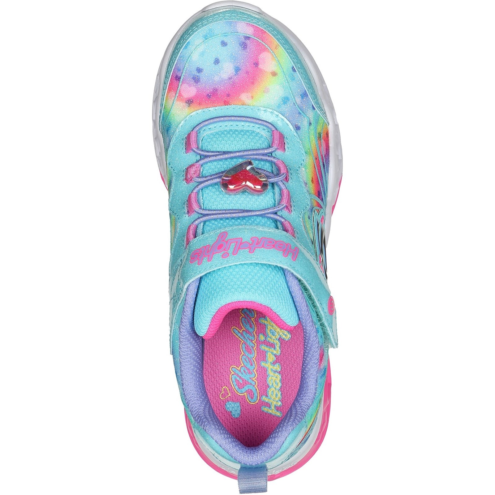 Skechers Groovy Swirl Turq/Hot Pink